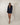 VESTITO CAMICIA BLU